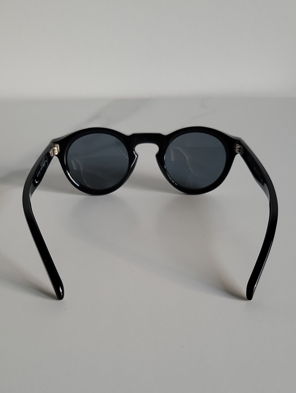 Celine CL41370S Classic Round Black Sunglasses - Picture 3 of 13